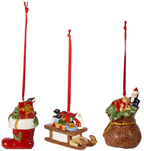 Villeroy & Boch Nostalgic Ornaments Ornamente Geschenke 3tlg.