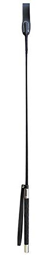 Riosupply hästpiska ryttare ridning gröda piska, 51/65 cm läder hästpiska ryttare ridning piska för ridhästentusiast 65cm
