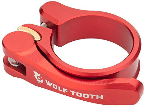 Wolf Tooth Schnellspann-Sattelklemme, 29.8mm, red, SC-30-RED-QR