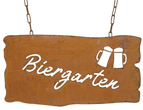 Bornhöft Cartel decorativo para jardín con texto en alemán