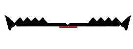 Auflagedichtung 60 mm selbstklebend Glasauflagegummi Verlegegummi schwarz 5 Meter