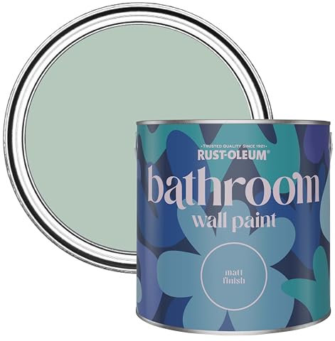 Rust-Oleum Green Water-Resistant Bathroom Wall & Ceiling Paint - Leaplish 2.5L