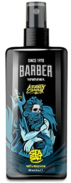 BARBER MARMARA Hair Sea Salt Spray 200 ml – Spray sale per capelli – acqua salata – Opaco, per volume – Matte Salt Water