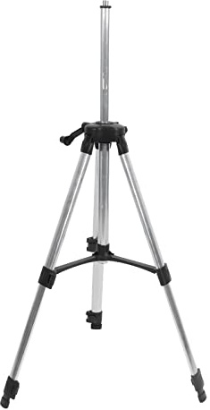 Trépied de Niveau, Trépied en Aluminium Extensible de 4,9 Pieds de Hauteur avec Niveau à Bulle, Pieds Pliables, Pieds Antidérapants, Pochette de Transport