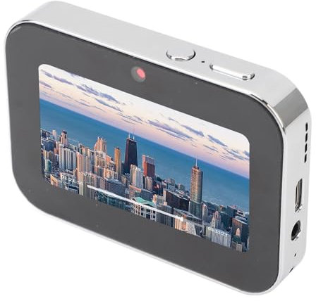 PUSOKEI 4K Digitalkamera 64 MP, Kompakte Vlog Kamera, 3 Zoll Touchscreen HD Display, Nachtsicht Unterhaltungskamera mit DREI Objektiven, Kameras für Fotografie, OTG-Übertragung