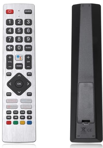 Remote Control for Sharp Aquos Smart TV, Replacement TV Remote with 4 Hot Button, Remote Control Universal for Ultra HD 4K Smart TV, No Voice Function, No Setup Required