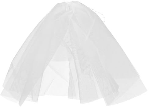 CALLARON Dekorativer Brautschleier Mit Haarkamm Elegantes Hochzeitszubehör Für Braut Und Brautjungfern Geeignet Für Strandhochzeiten Leicht Und Komfortabel Einfach Anzulegen