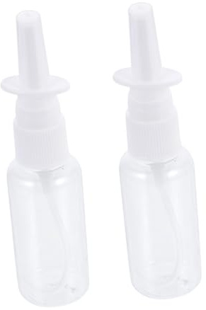 OUNONA 2 Stück Nasenspray Flaschen 20ml Sprühflasche Kunststoff Nasenreinigungswerkzeug Für Kinder Tragbar Sicher Zur Nasenspülung