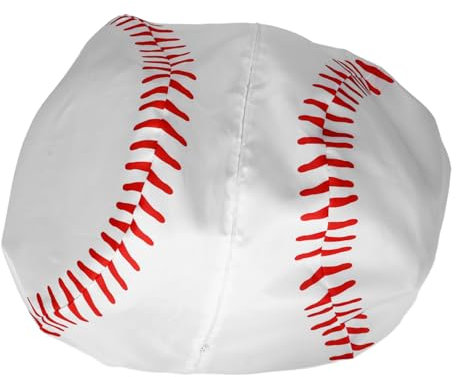 Luxshiny Beanbag De Almacenamiento De Juguetes para Niño Niña Funda De Saco De Frijoles Diseño De Béisbol Práctica De Almacenamiento y Asiento Cómodo para Hogar