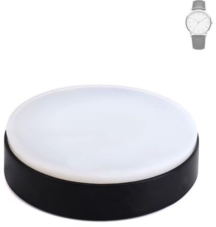 Penitue Soft Watch Case Casing Cushion, 80mm/3.15in Diameter Non-Slip Watch Case Cushion Pad for Wristwatch Battery Replacing & Movement Service