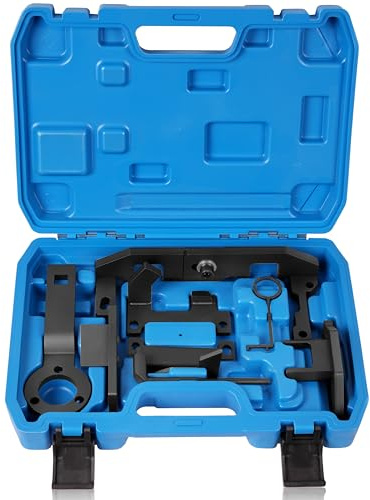 8 PCS Engine Timing Belt Tool, Camshaft Timing kit Compatible with Citroen,Peugeot,Opel,Vauxhall,OEM 0109-2A,0109-2B,109-2B,0109-2C,0109-2D,1.0L and 1.2L 3-Cylinder Engines