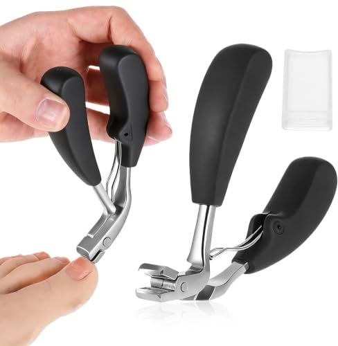 Nagelknipser Fußnägel für Senioren Extra Langem Griff Fingernagel Knipser Fussnagelschere Dicke Nägel Zehennagelknipser Fußnagelknipser Groß für Männer Frauen