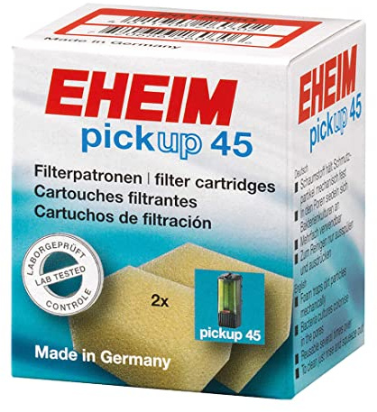 Eheim Aquarium Filterpatrone für 2006 und Pickup 45 2 Stück
