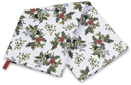 Portmeirion Pimpernel The Holly and The Ivy Tea Towel, Multi-Colour
