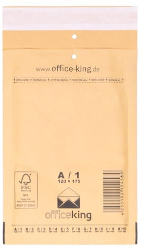 verpacking 1000 Luftpolstertaschen braun A1 Gr??? e 120x175mm DIN A6 Luftpolsterumschlag Luftpolsterversandtaschen Luftpolsterversandumschl??ge