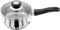 Judge Vista Stainless Steel Medium Saucepan, 16cm 1L Shatterproof Vented Glass Lid, Induction Ready, Oven Safe, 25 Year Guarantee