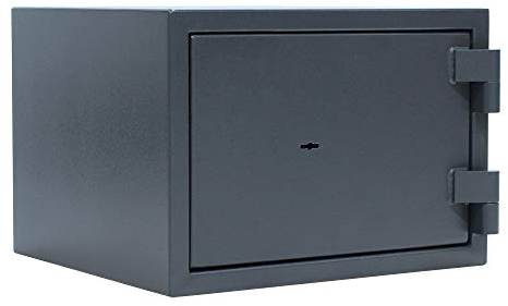 Profirst FireK 30 Dokumentenschrank EN1 Doppelbartschloss 30 minütiger Feuerschutz Tresor verstellbarer Fachboden inkl. Befestigungsmaterial
