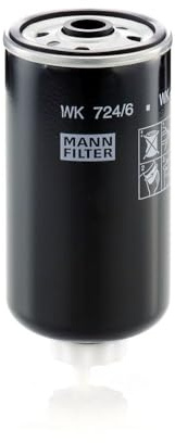 MANN-FILTER WK 724/6 Kraftstofffilter Screw-on Filter 0001467550 0011533160 11392940