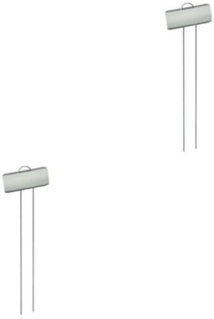 DSOUWEH 2 Satz von 25x Metall Pflanzenetiketten Garden S Beauty mit stilvollen Pflanzenmarkierungen. Umweltfreundliche Gartenmarkierung aus Edelstahl. Pflanzenschild, Edelstahl 25 Stück 2Satz