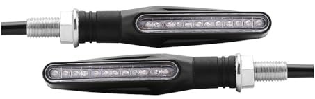 Nisza luces señalización 1/2/4pc LED Luz De Intermitentes Para Motocicleta Cola Intermitente Indicador Intermitente Luces Traseras Accesorios De Lámpara