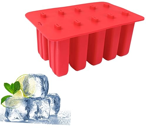 Cabilock Molde De Paletas Diseño Simple Para Hacer Helados y Seguro y Divertido