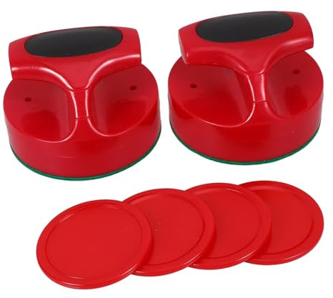 Abaodam Eishockeyschläger Mit Hockeyschiebern Und Pucks Für Tischhockey Zubehör Für Indoor-Spiele