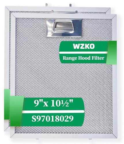 WZKO S97018029 Range Hood Filter Replacement 9x10.25 (230x260mm) pack 2