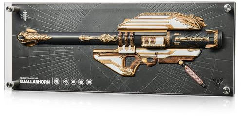 Numskull Gjallarhorn Figurine d'arme Exotique 18 x 7 (45 x 18 cm) Édition limitée Réplique Statue – Produit Officiel Destiny – Figurine de Jeu vidéo FPS Sci-FI Action