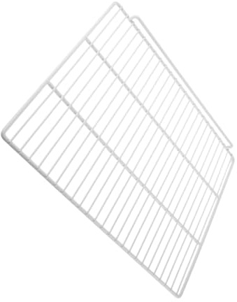 SEWACC Divisor de Congelador de Acero Blanco, Organizador para Refrigerador, Rejilla de Partición para Hogar y Cocinas Domésticas