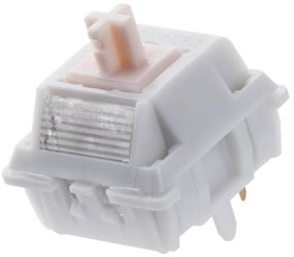 EPOMAKER Cream Marble Interruptores Lineales para Teclado Gaming de 47gf | 35 Unidades, 5 Pines, Pre-lubricado, Interruptores Cremosos, Compatible con Teclas MX para Teclado Mecánico
