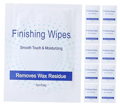 GANAZONO 40 pezzi Salviette Depilatorie Corpo per Dopo Ceretta Rimozione Olio Cera e Delicata Pulizia Post-depilazione Senza Residui per Tutti i Tipi