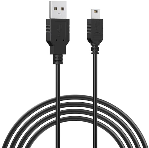 Cable for for PS3 Console, USB 2.0 USB to Mini B Charging Cable, 1M USB A to USB B Cable for Charging MP3 Cheers / Cameras to Computer