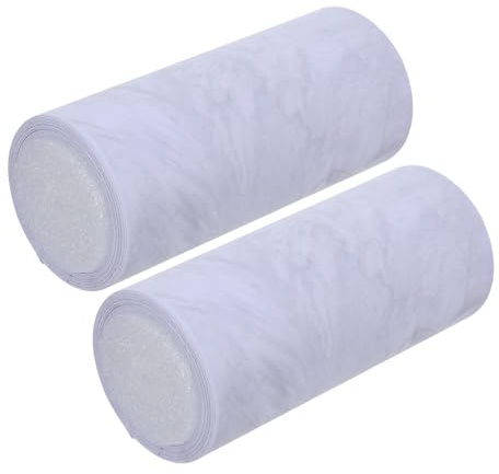 Ipetboom Battiscopa Autoadesivo in Marmo Realistico 10 Cm X 240 Cm, 2 Pezzi per Decorazione Pareti Cucina e Soggiorno, Bordi Decorativi Resistenti All’usura e Facili da Pulire per