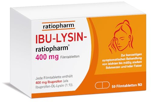 IBU-Lysin-ratiopharm 400 mg Filmtabletten