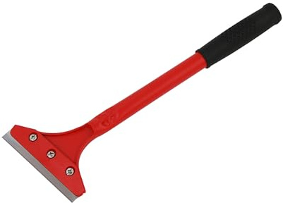 Neilsen CT3712-4 Inch Heavy Duty Scraper | 300mm Long Handle for Removing Wall Coverings and Paint