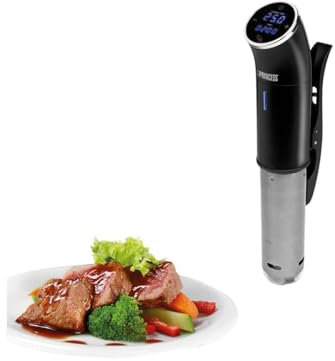 Princess 01.267003.01.001 Cuiseur sous vide thermoplongeur - IPX7 Etanche - Précision de 0,1°C
