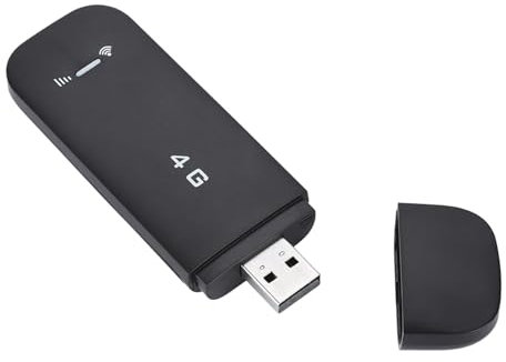 USB Portable Wireless Network Router, 4G/3G + WiFi Router,Wireless Travel Rounter,FDD-LTE System,LTE 4G Memory High Speed ​​USB Connection 100Mbps for Shared Use(With WIFI)