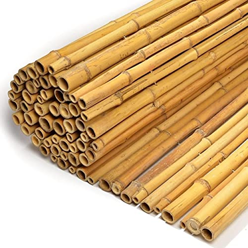 DE-COmmerce Bambus Zaun Sichtschutz BALI Nature, Rollzaun, Gartenzaun, Sichtschutzzaun für Garten, Terrasse, Balkon (BxH) 180 cm x 120 cm