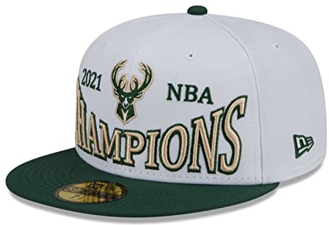 New Era 59Fifty Fitted Cap NBA Champions Milwaukee Bucks