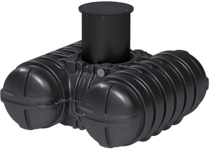 Regenwasser - Flachspeicher 3500 Liter mit Filterkorb