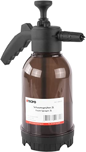 TECPO Schaumsprüher 2L Pumpsprühflasche Handsprüher Drucksprüher Sprühflasche