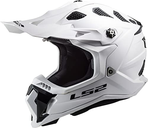 LS2 motocrosshelme Subverter Weiß 06 XXL