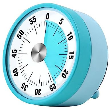 EBbels Küchentimer, 60-Minütige Visuelle Analoge Timer, Magnetischer Mechanischer Visueller Digitaler Küchentimer Mit Ständer, Für Kinder Lehrer Klassenzimmer Meeting
