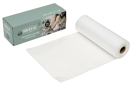 BrandNewCake® Sac à Poche Monouso 40cm - Trasparente - Confezione da 40 Pezzi - Sac à Poche Resistente per Decorazioni