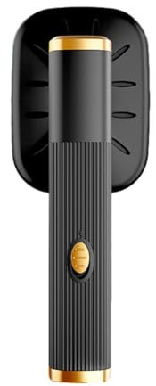 RIKEL Défroisseur Vapeur de Voyage Portable pour Vêtements Mini Fer à Vapeur Fer à Vapeur Portatif Rotatif à 180 ° pour Vêtements en Tissu Noir Facile à Installer Facile à Utiliser