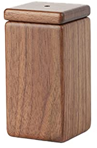 Soportes para Palillos de Dientes Caja de palillos de dientes Dispensador de palillos de dientes de madera Tarro de palillos de dientes decorativo Palillos de dientes for el hogar Restaurantes Hoteles