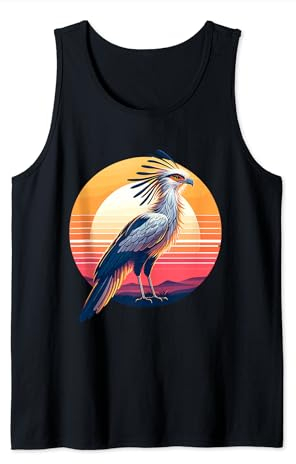 Sekretär Vogel Sekretarybird Tank Top