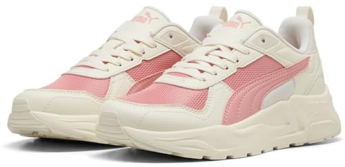 PUMA Unisex Trinity 2 LT sneakers, varm vit-rosa frukt-ånga grå, 9.5 UK, Varm vit rosa frukt ånga grå, 44 EU