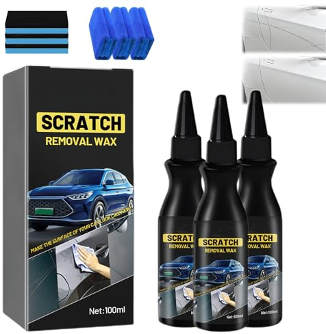 2025 Schneller Kratzerentferner für Autos, Tiefen Kratzer Reparatur Creme, Effektiver Kratzerentferner Autolack, Auto Kratzere Ntferner Paste, Entfernt Kratzer Effektiv und Schnell (3)