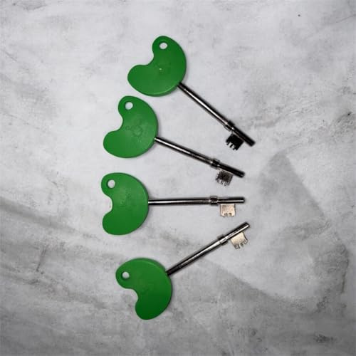 NKS - Green Disabled Key Radar Key 4 Pack - by PTM Keys